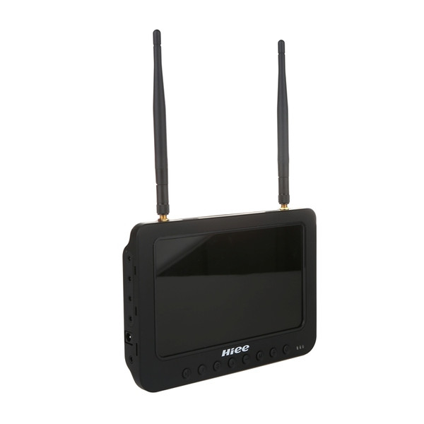Дисплей HD FPV 7" HIEE HDRM808 1024x600 з двома приймачами 5.8GHz 32 канали та акумулятор.